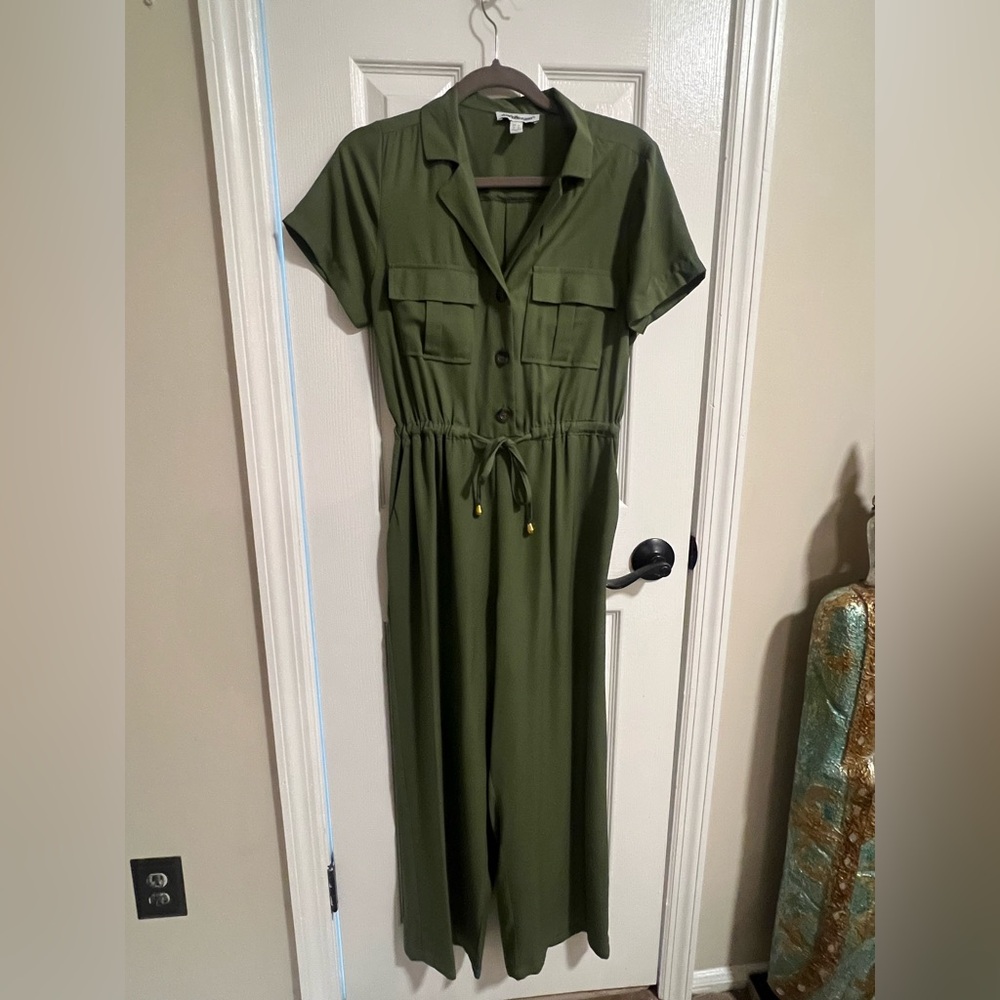 Army Green Pants Jumper Dressy or Casual Worn Once